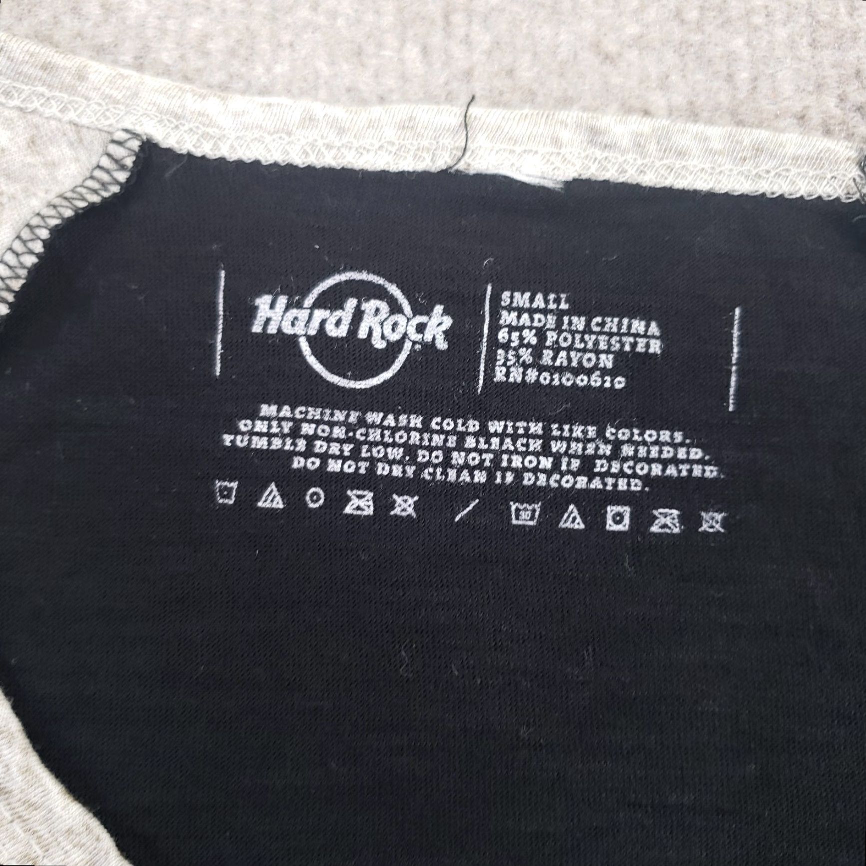 Hard Rock Cafe Hard Rock St. Marteen Long Sleeve Shirt Womens Small Black Gray Size S / US 4 / IT 40 - 6 Thumbnail
