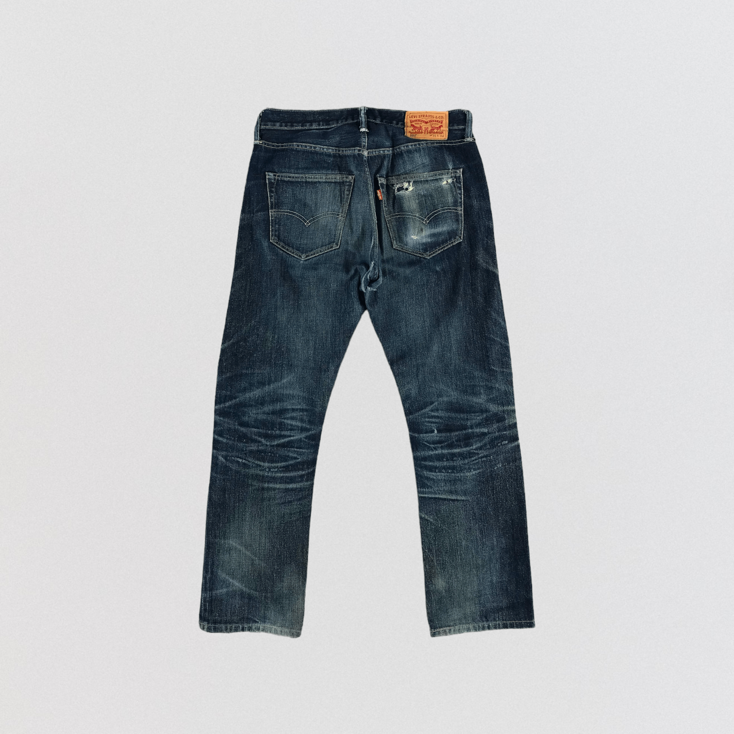 Levi's × Vintage Vintage Blue Wash Levis 501 Jeans-JM2737 Size US 32 / EU 48 - 2 Thumbnail