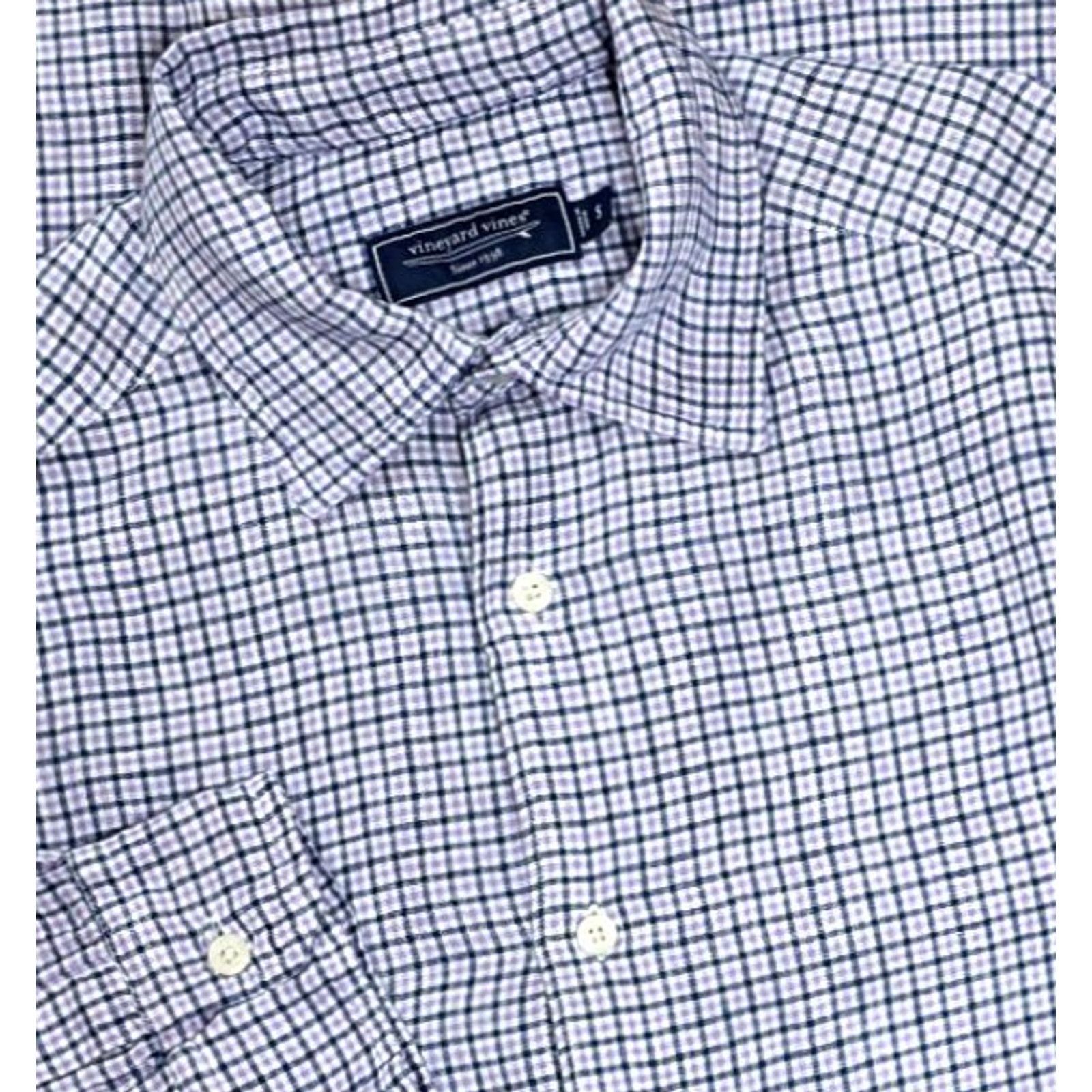 Vineyard Vines Vineyard Vines Linen Button Up Shirt Mens S Long Sleeve Tattersall Multicolor Shirt Mens S Linen Button Up Tattersall Multicolor Size US S / EU 44-46 / 1 - 2 Thumbnail