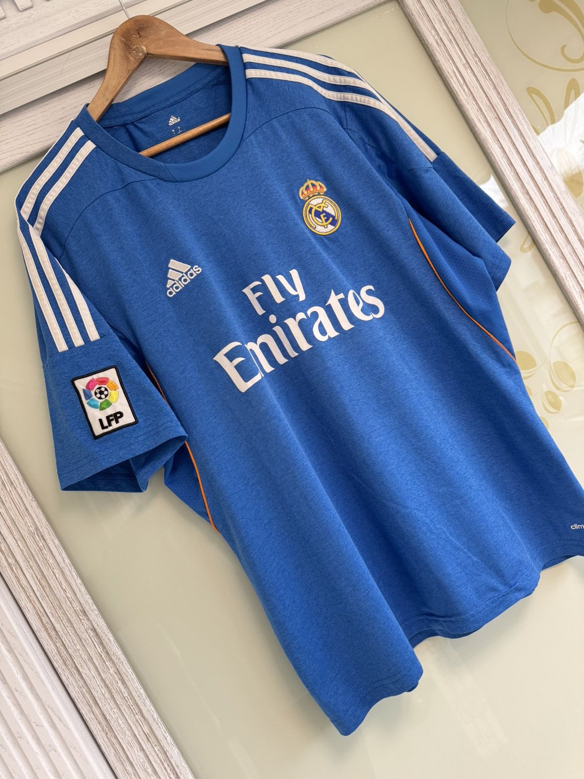 Adidas Real Madrid 2013-2014 Away Soccer Jersey Football Shirt Kit Size US XL / EU 56 / 4 - 5 Thumbnail