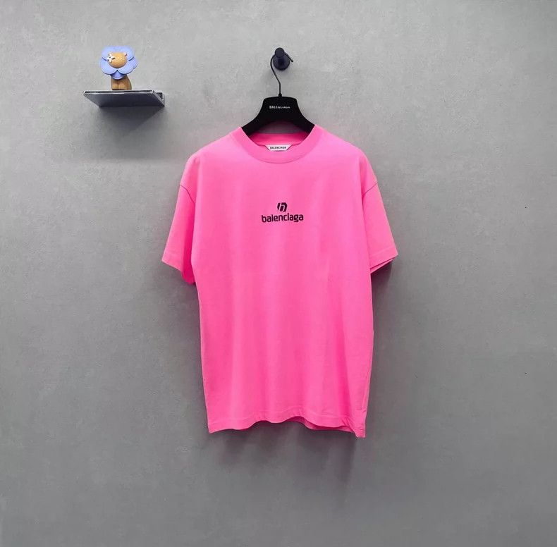 Balenciaga Balenciaga Logo Embroidered Short Sleeve Size US M / EU 48-50 / 2 - 1 Thumbnail