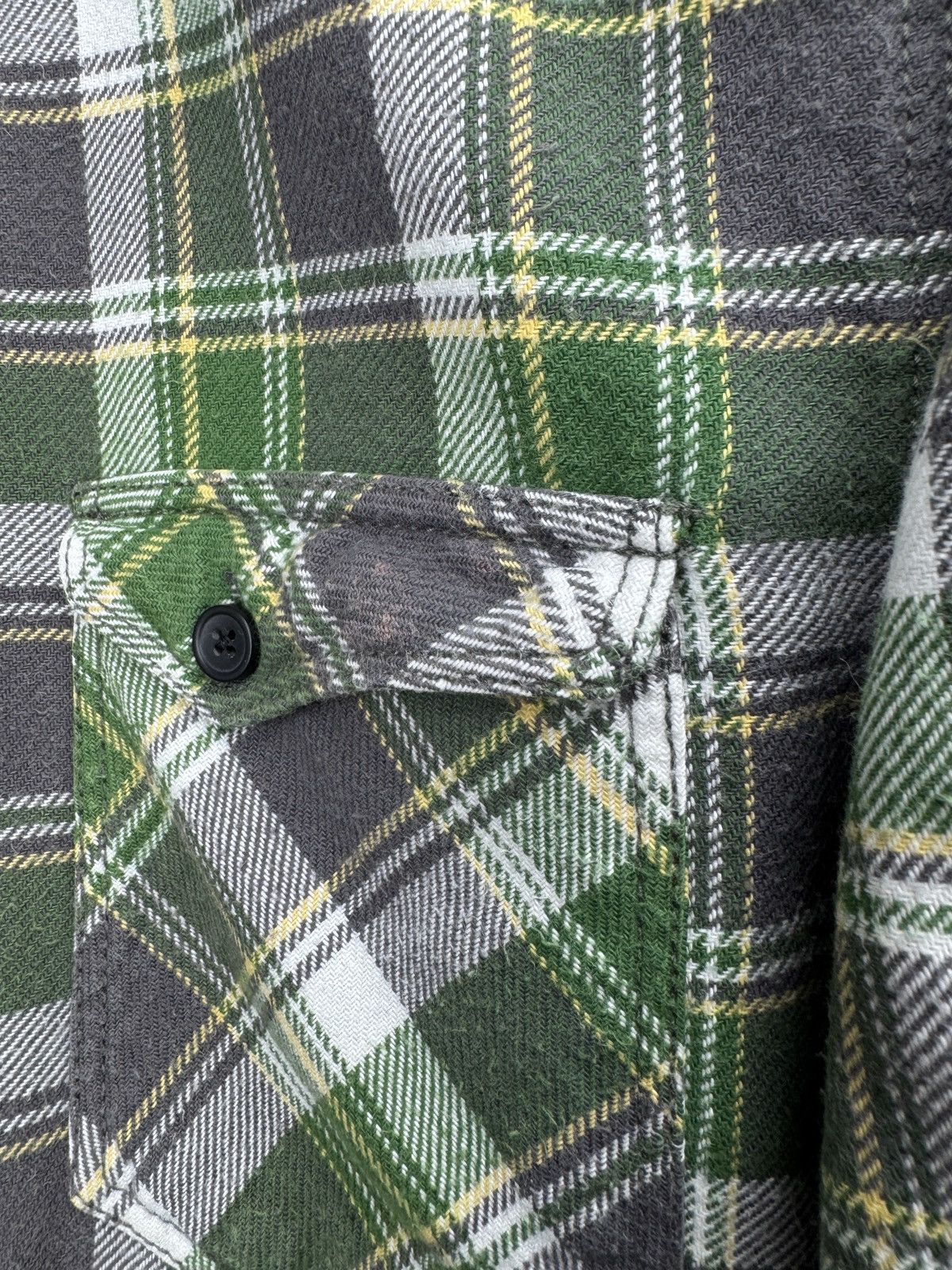 Nudie Jeans Nudie Jeans checkered green flannel long sleeve shirt Size US M / EU 48-50 / 2 - 6 Thumbnail