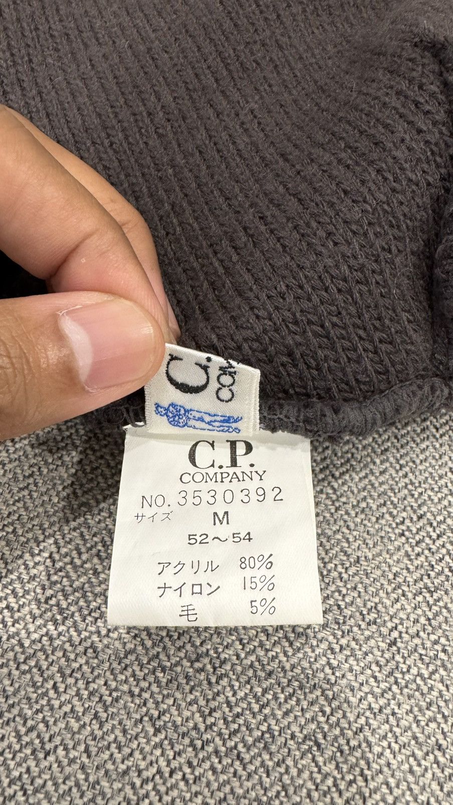 C.P. Company Rare C.P. Company Embroidery Beanie Hat Size ONE SIZE - 6 Thumbnail