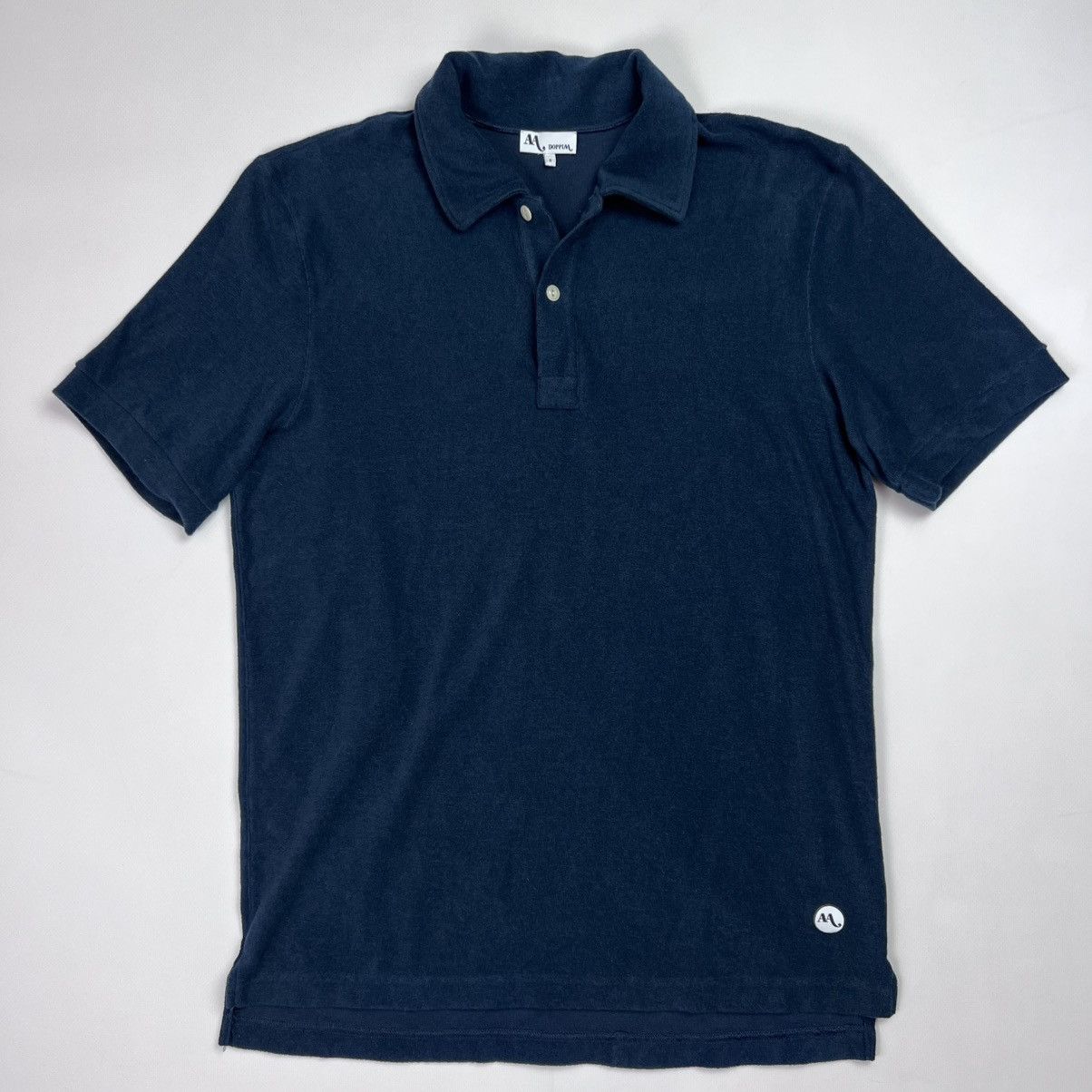 Doppiaa Doppiaa soft velour polo shirt Size US S / EU 44-46 / 1 - 1 Thumbnail