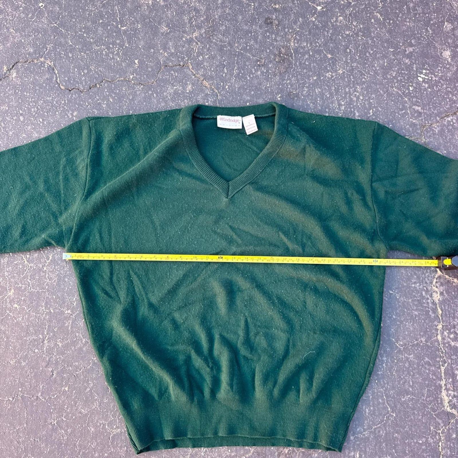 Vintage Vintage Windridge Mervyn’s Knit V-Neck Sweater – Size Large Size US L / EU 52-54 / 3 - 4 Thumbnail