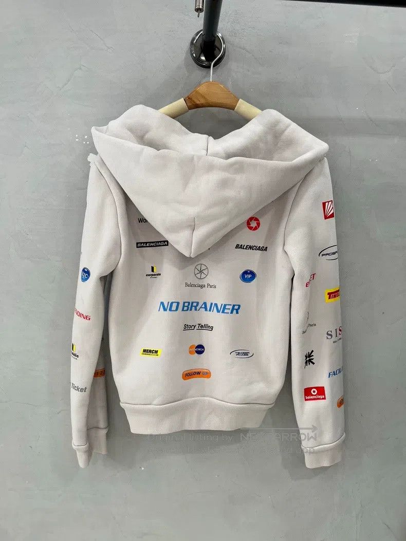 Balenciaga Balenciaga Hooded Sweatshirt Size US M / EU 48-50 / 2 - 6 Thumbnail