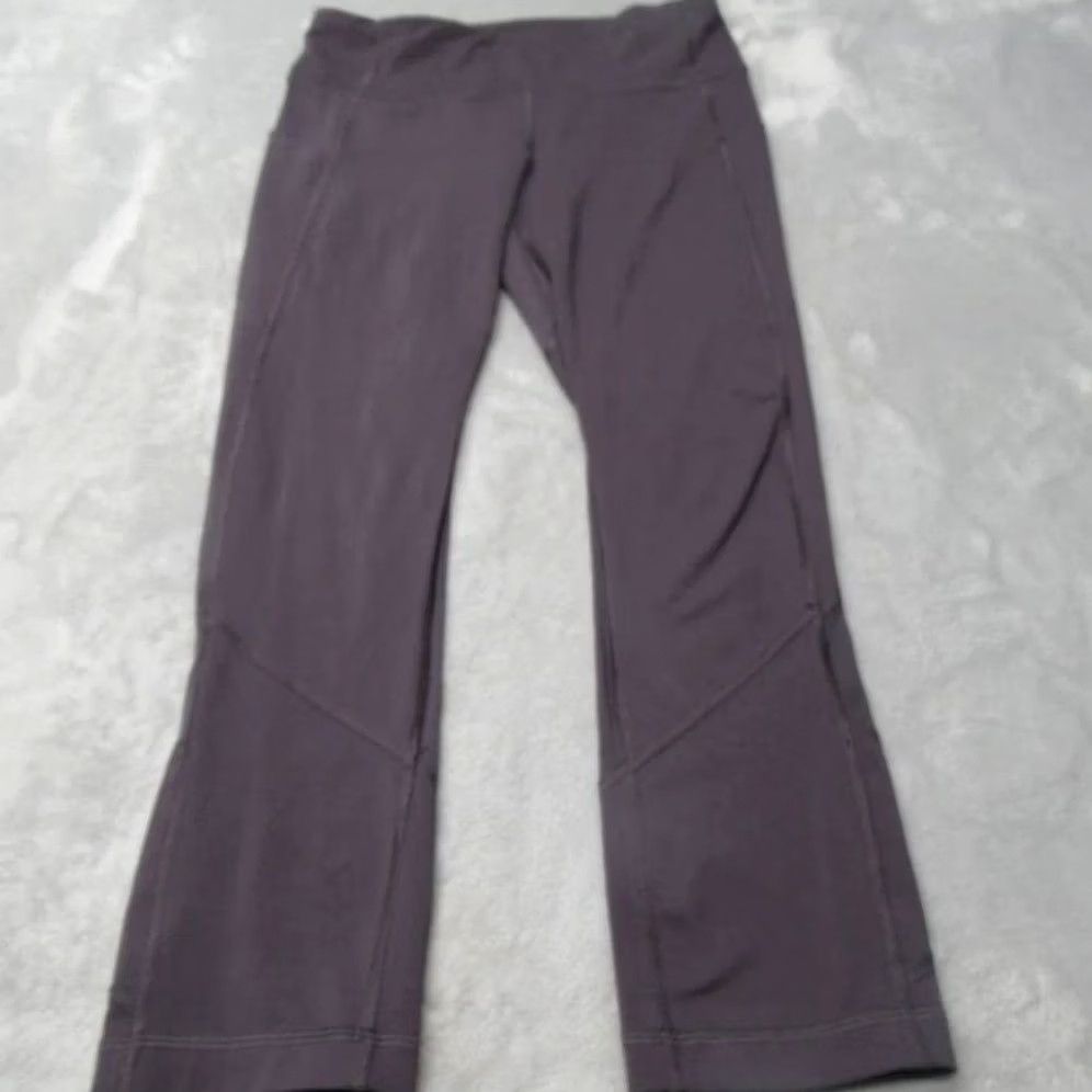 Lululemon Lululemon Legging Womens 4 Purple Pace Rival Crop Stash Pocket Pull on Size 27" / US 4 / IT 40 - 3 Thumbnail