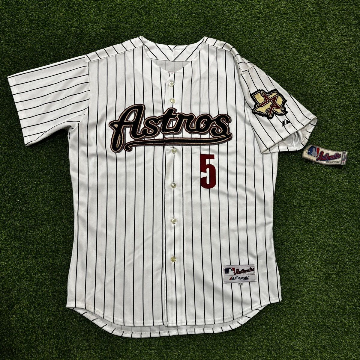 Majestic Vintage MAJESTIC 48 XL, MLB HOUSTON ASTROS, JEFF BAGWELL Size US XL / EU 56 / 4 - 1 Thumbnail