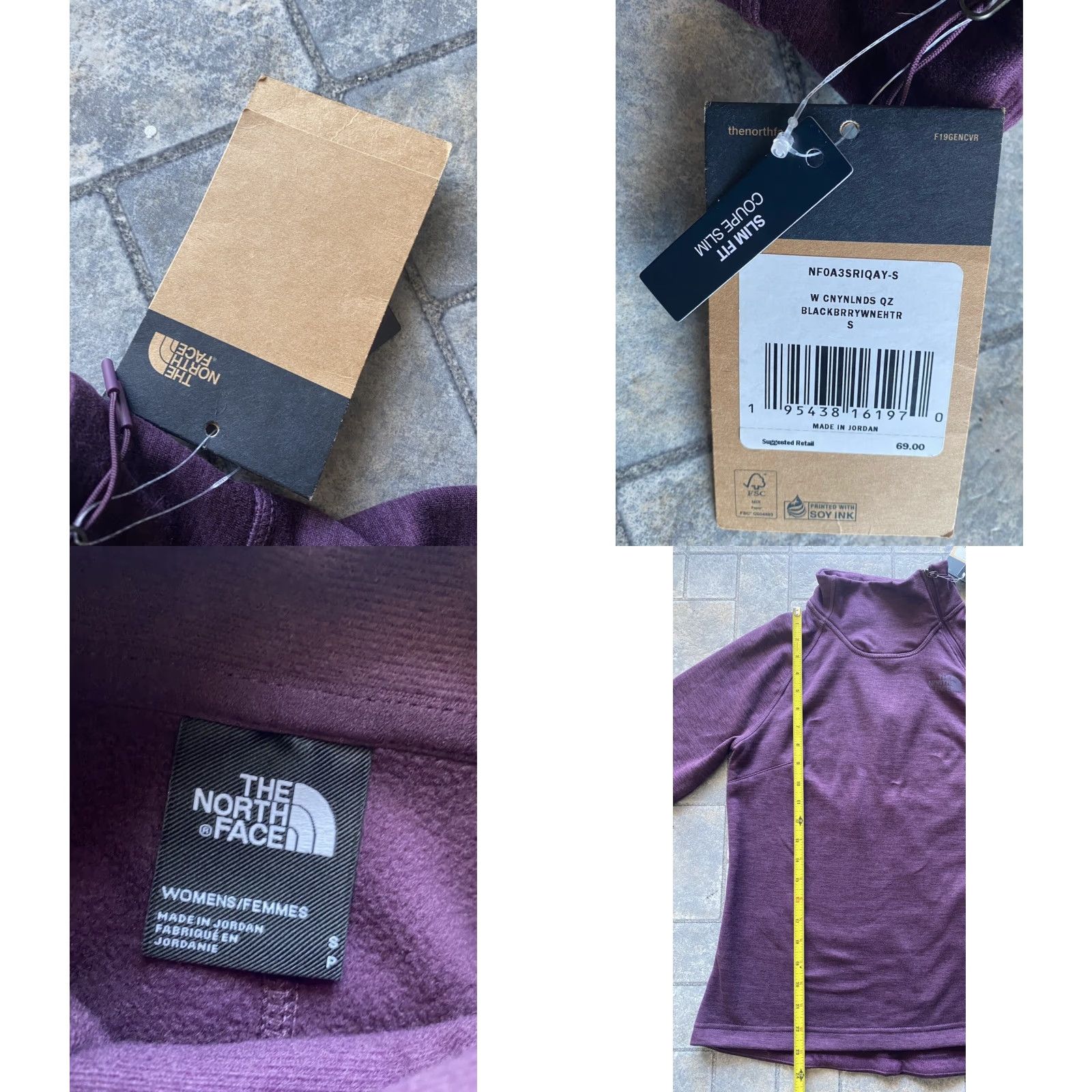 The North Face The North Face Sweatshirt Women’s Purple S Blackberry Wine Heather Pullover Regular Long Sleeve Activewear Size S Size S / US 4 / IT 40 - 8 Thumbnail