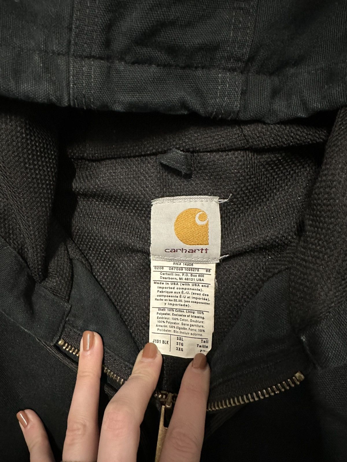 Carhartt × Vintage Vintage carhartt hooded duck jacket 3XLT Size US XXL / EU 58 / 5 - 6 Thumbnail