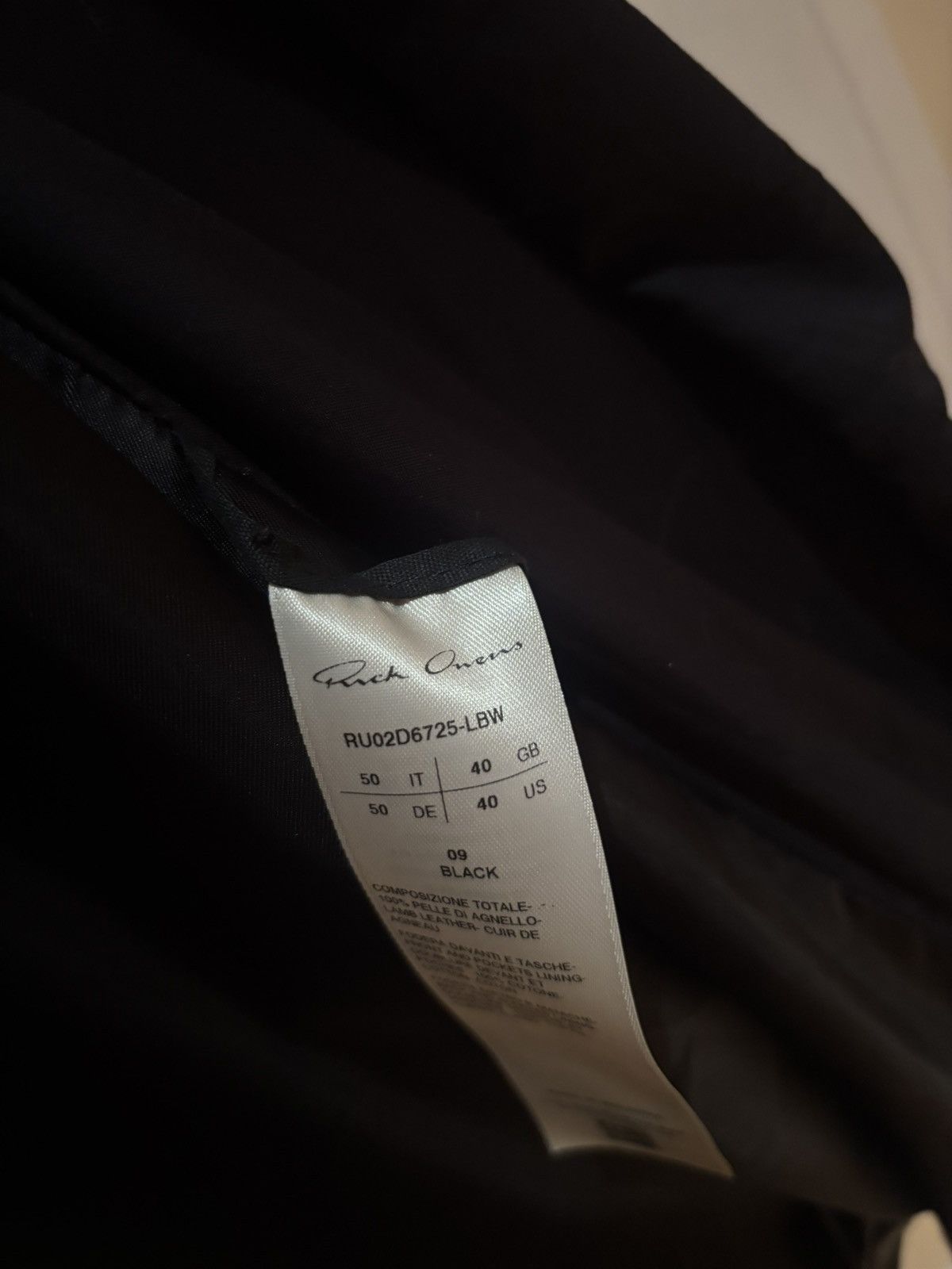 Rick Owens Rick owens girdered larry shirt lamb leather jacket Size US M / EU 48-50 / 2 - 8 Thumbnail