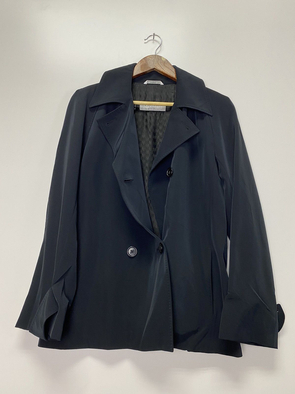Designer Max Mara Black Jacket Size US M / EU 48-50 / 2 - 8 Thumbnail