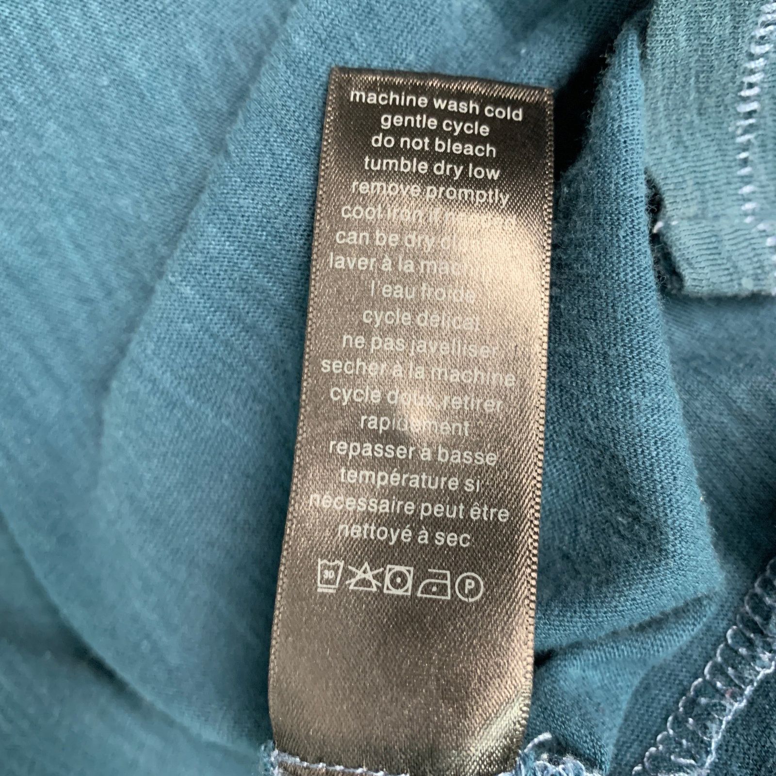 John Varvatos JOHN VARVATOS * U.S.A. Size L Teal Cotton Buttoned Polo Size US L / EU 52-54 / 3 - 8 Thumbnail