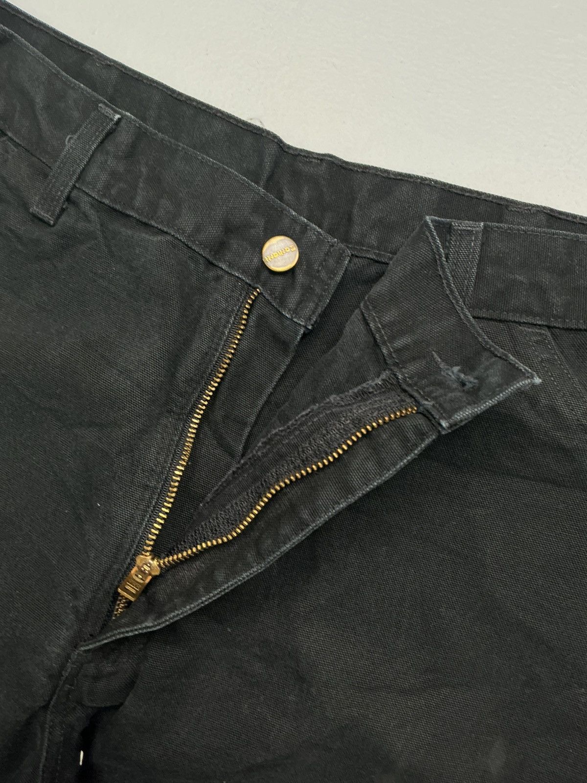 Carhartt Vintage Carhart B11 BLK Carpenter Workwear denim Size US 36 / EU 52 - 5 Thumbnail