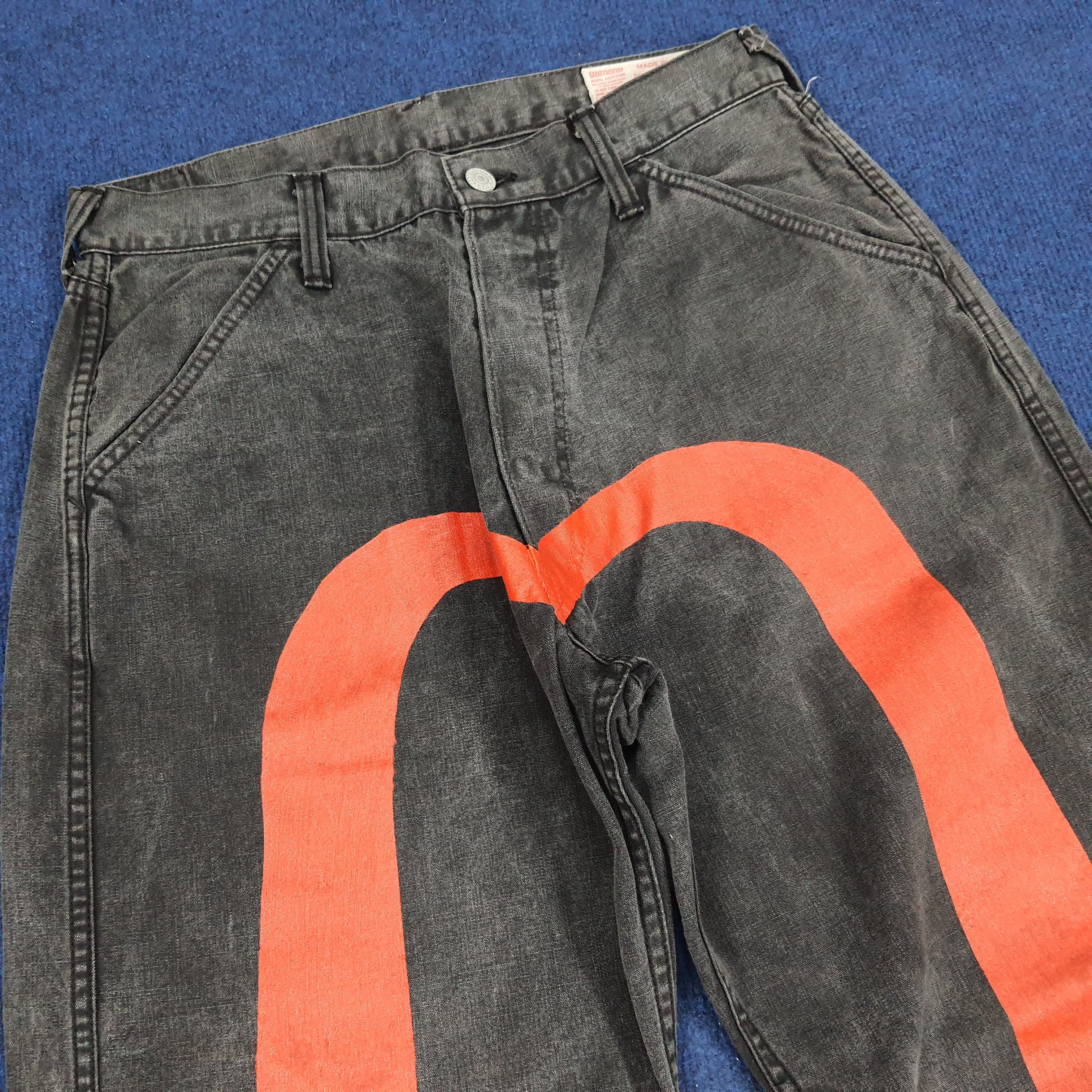 Evisu Vintage Evisu Japanese Brand Custom Red Daicock Denim Size US 30 / EU 46 - 2 Thumbnail