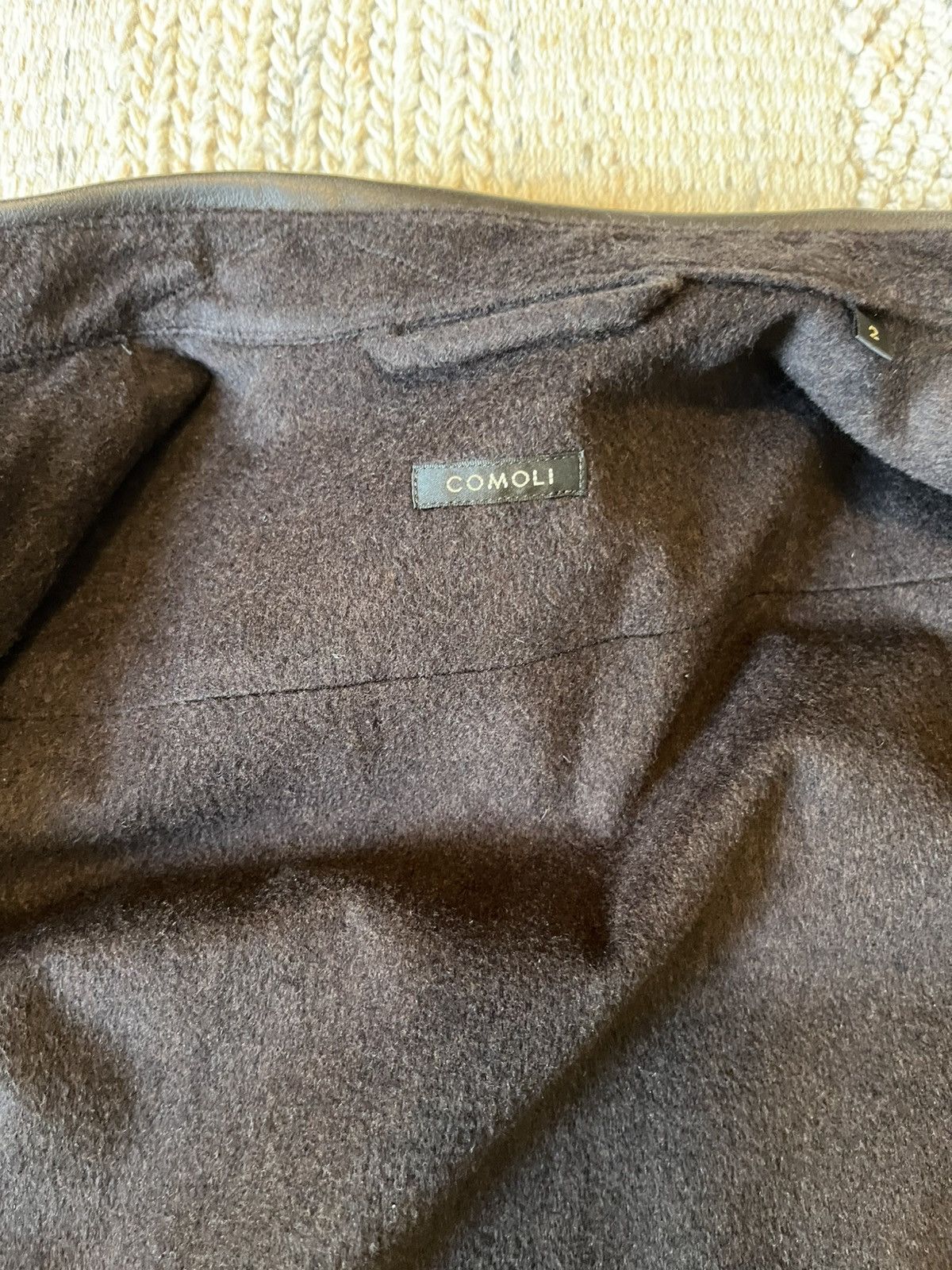 Comoli Comoli Sheep Skin Shirt Jacket Size US M / EU 48-50 / 2 - 7 Thumbnail