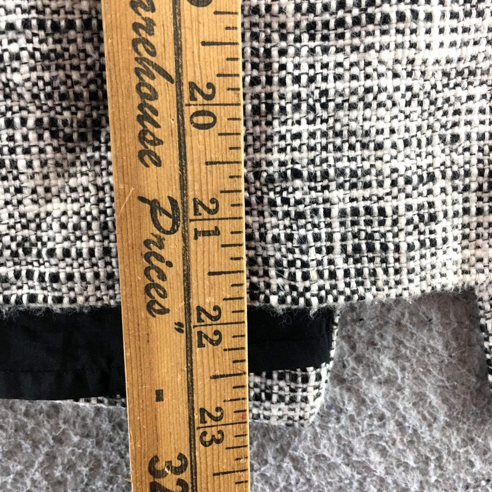 Banana Republic Banana Republic Skirt Womens 6 Gray Cotton Blend Tweed Straight & Pencil Casual Dress Pant? Size 28" / US 6 / IT 42 - 6 Thumbnail