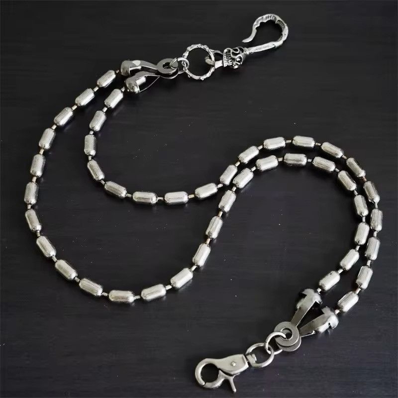 Vintage Vintage Skull Hook Jeans Chain Size ONE SIZE - 3 Thumbnail