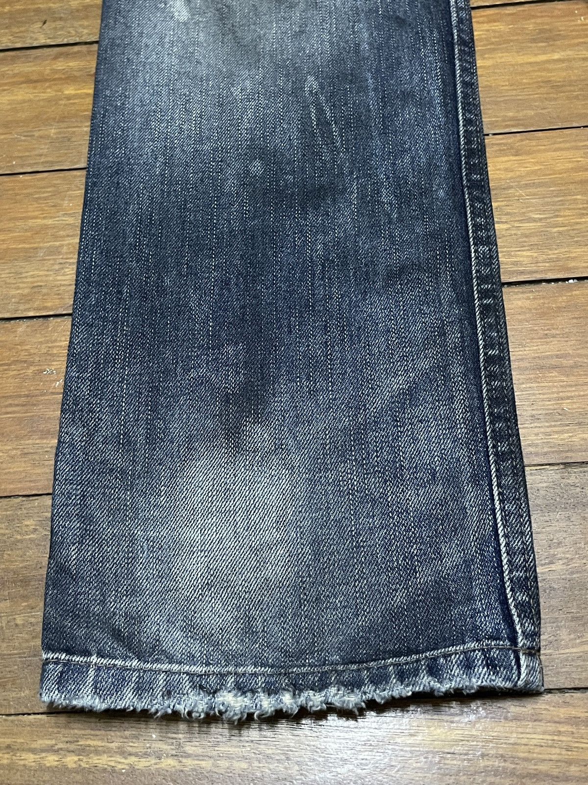 If Six Was Nine × Japanese Brand × Le Grande Bleu (L.G.B.) Rare Vintage Japanese Brand Masculo Painting Jeans 1990s Size US 29 - 7 Thumbnail