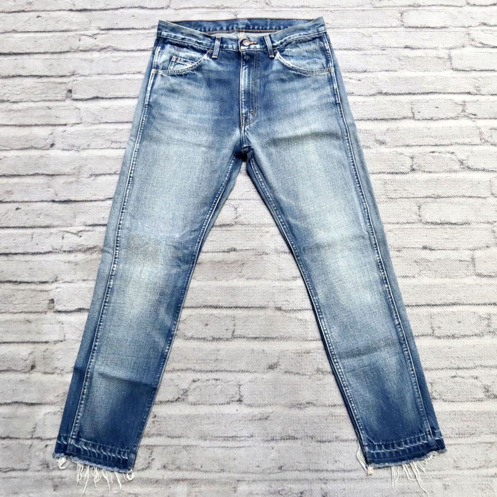 Levi's VINTAGE Levi's LVC Jeans Cone Denim Big E 31 Mens Medium Wash Denim Jeans Size US 31 - 2 Thumbnail