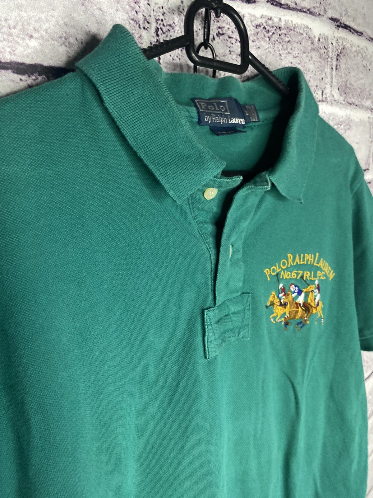 Polo Ralph Lauren MENS Vintage Polos Polo Ralph Lauren RRL #3 Old money Size US M / EU 48-50 / 2 - 11 Thumbnail