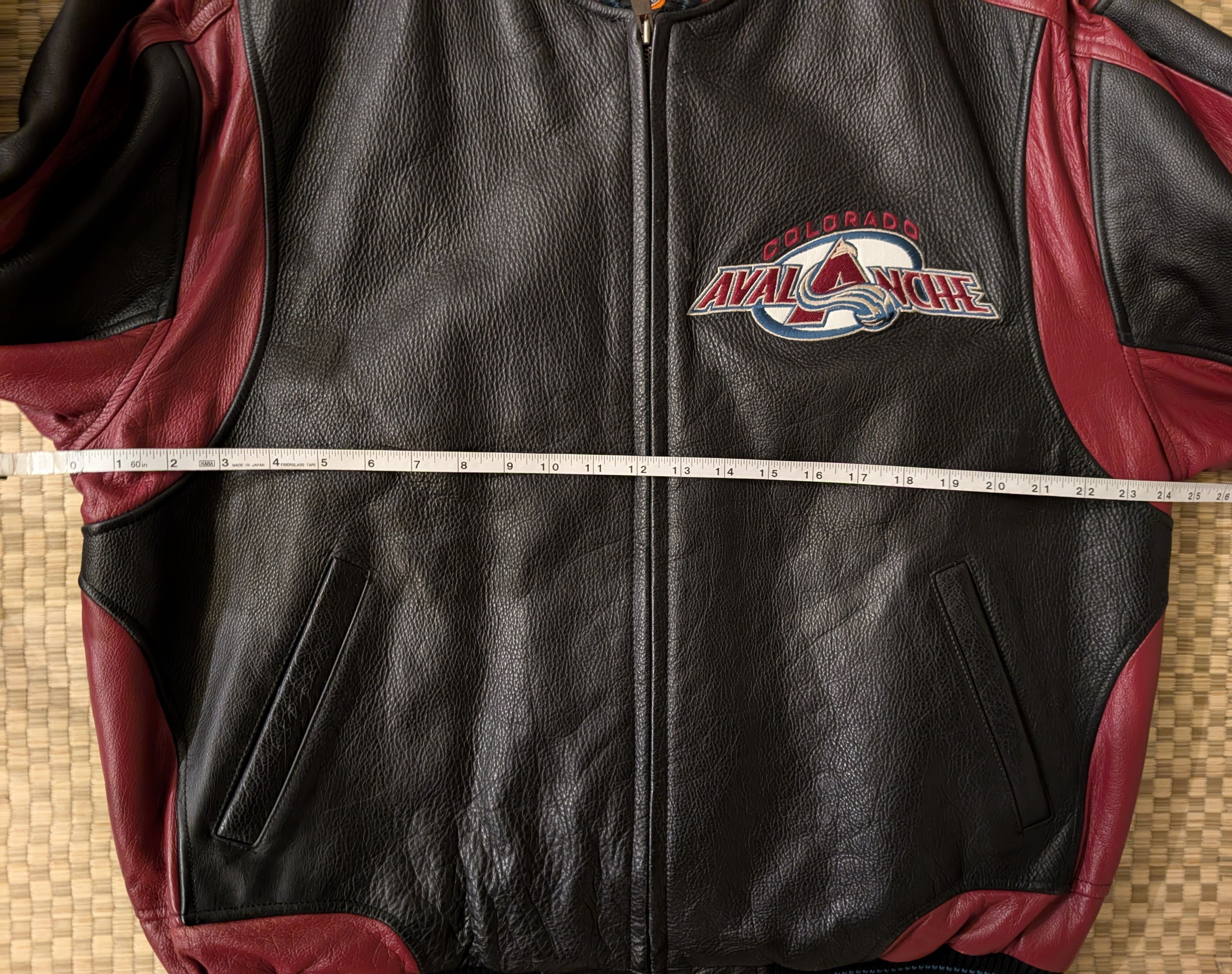 G-III Vtg Official NHL Colorado Avalanche Leather Jacket G•III Size US L / EU 52-54 / 3 - 5 Thumbnail