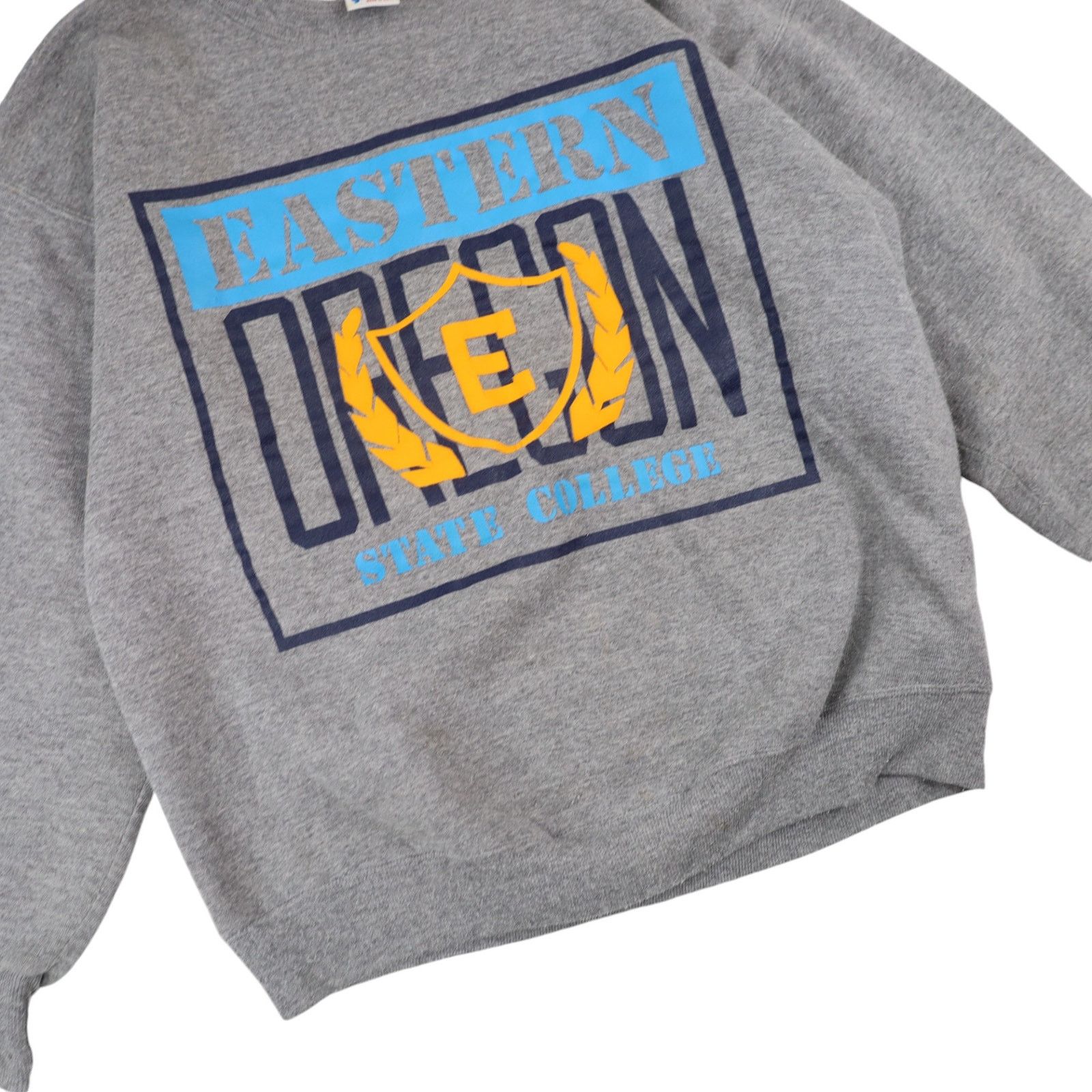 Vintage Vintage 90s Eastern Oregon State College Graphic Sweatshirt Size US M / EU 48-50 / 2 - 3 Thumbnail
