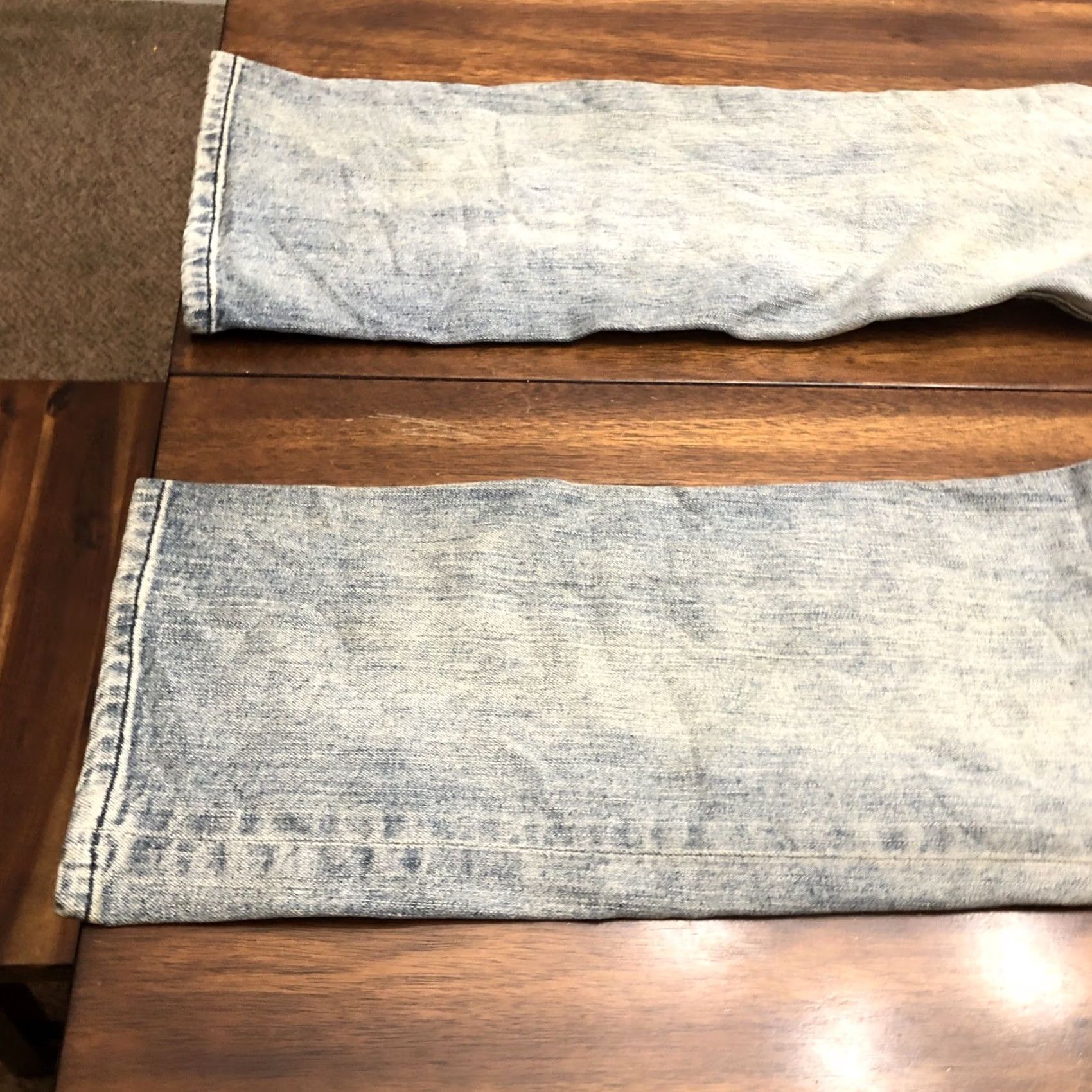 Fox Racing Fox Denim Jeans Regular Straight Leg 30x30 Blue Light Wash Fox Racing Mens Womens Size 30" / US 8 / IT 44 - 5 Thumbnail