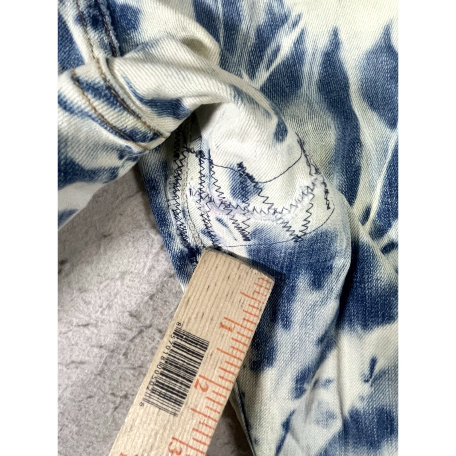 Lucky Brand Lucky Brand The Sweet Jeans Mid Rise Straight Bleached Denim Women Size 16/33 R Size 38" / US 16 / IT 52 - 6 Thumbnail