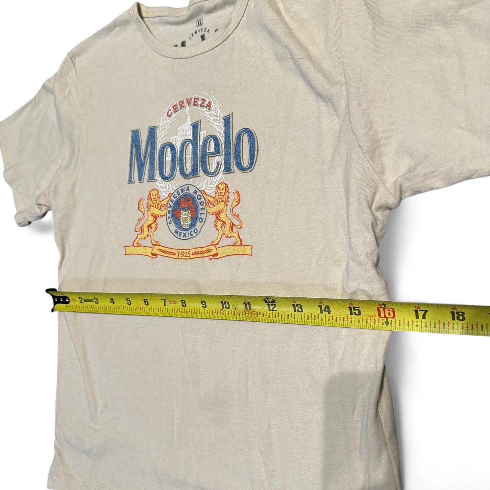 Other Cerveza modelo cream tee Size US XL / EU 56 / 4 - 5 Thumbnail