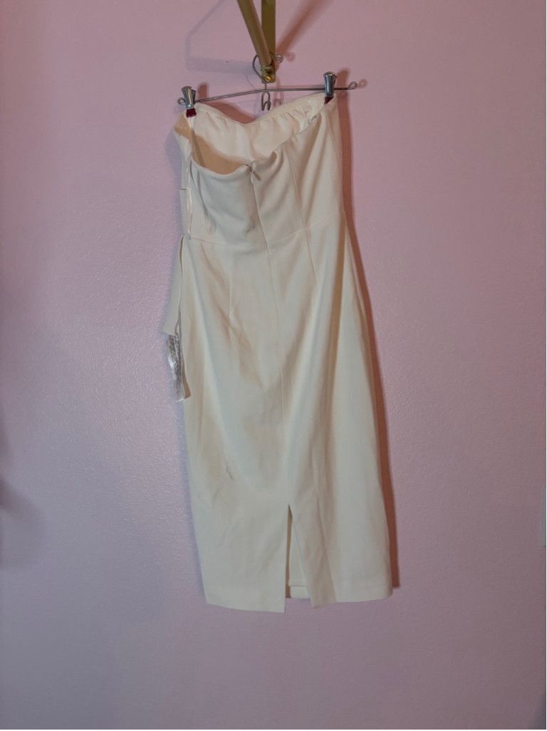Dress the Population Women's The Reformation White Dress Size M Size M / US 6-8 / IT 42-44 - 4 Thumbnail