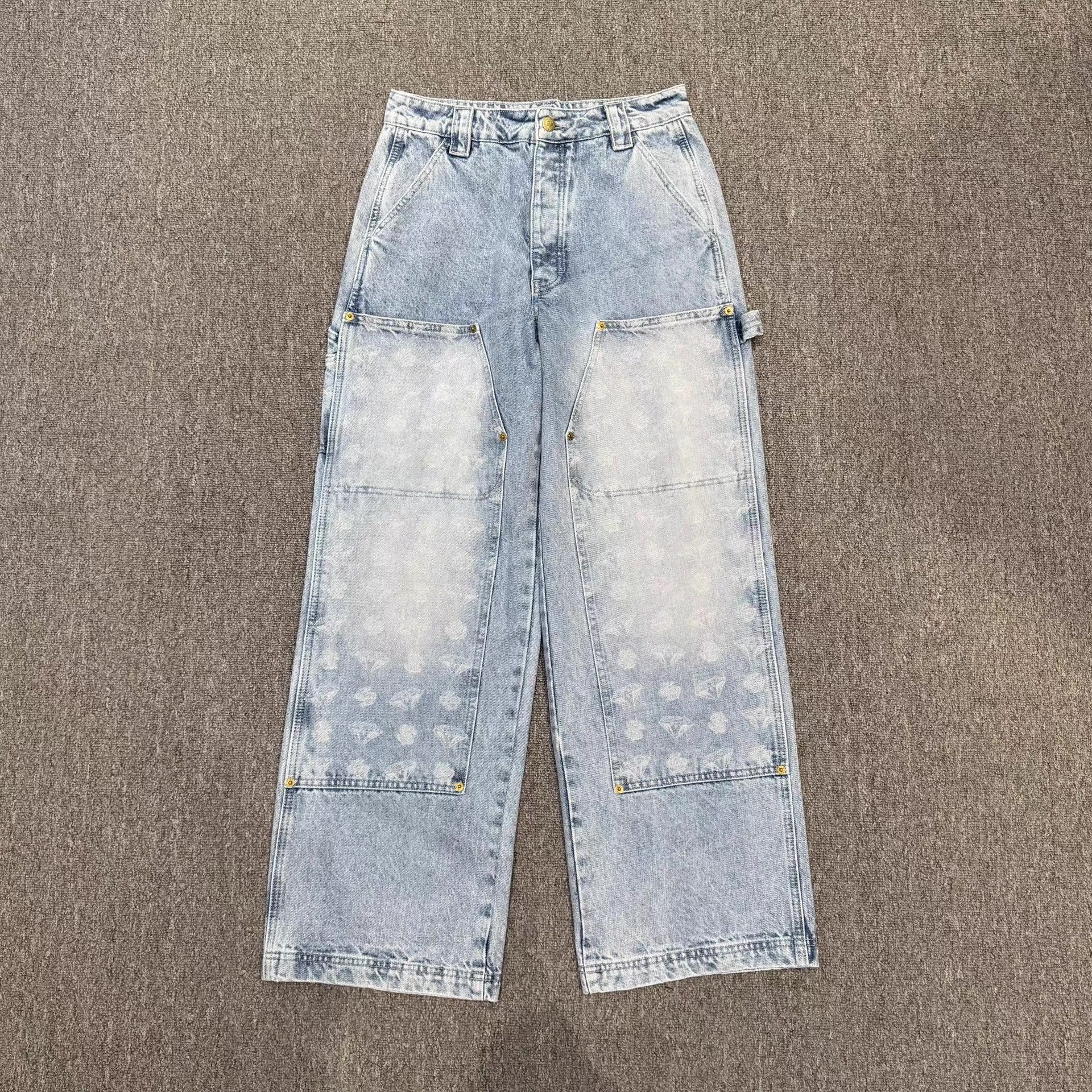 Billionaire Boys Club BBC Diamond Print Jeans Q5 Size US 36 / EU 52 - 1 Thumbnail