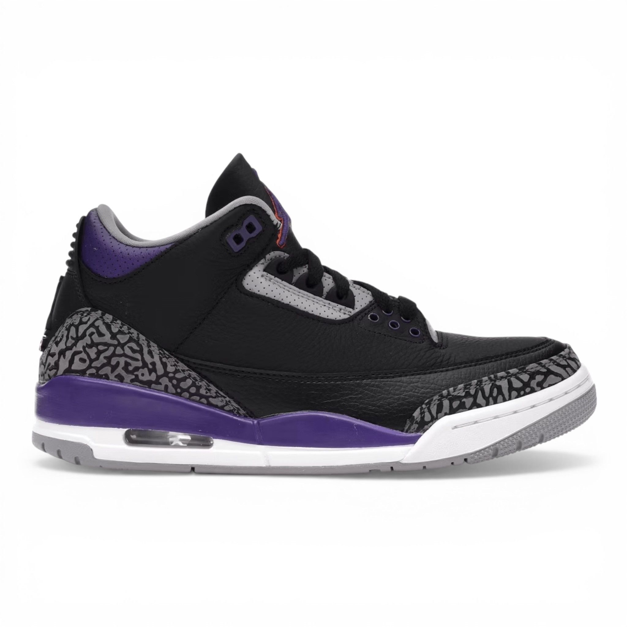 Nike 3 Retro Black Court Purple Size US 11.5 / EU 44-45 - 1 Thumbnail