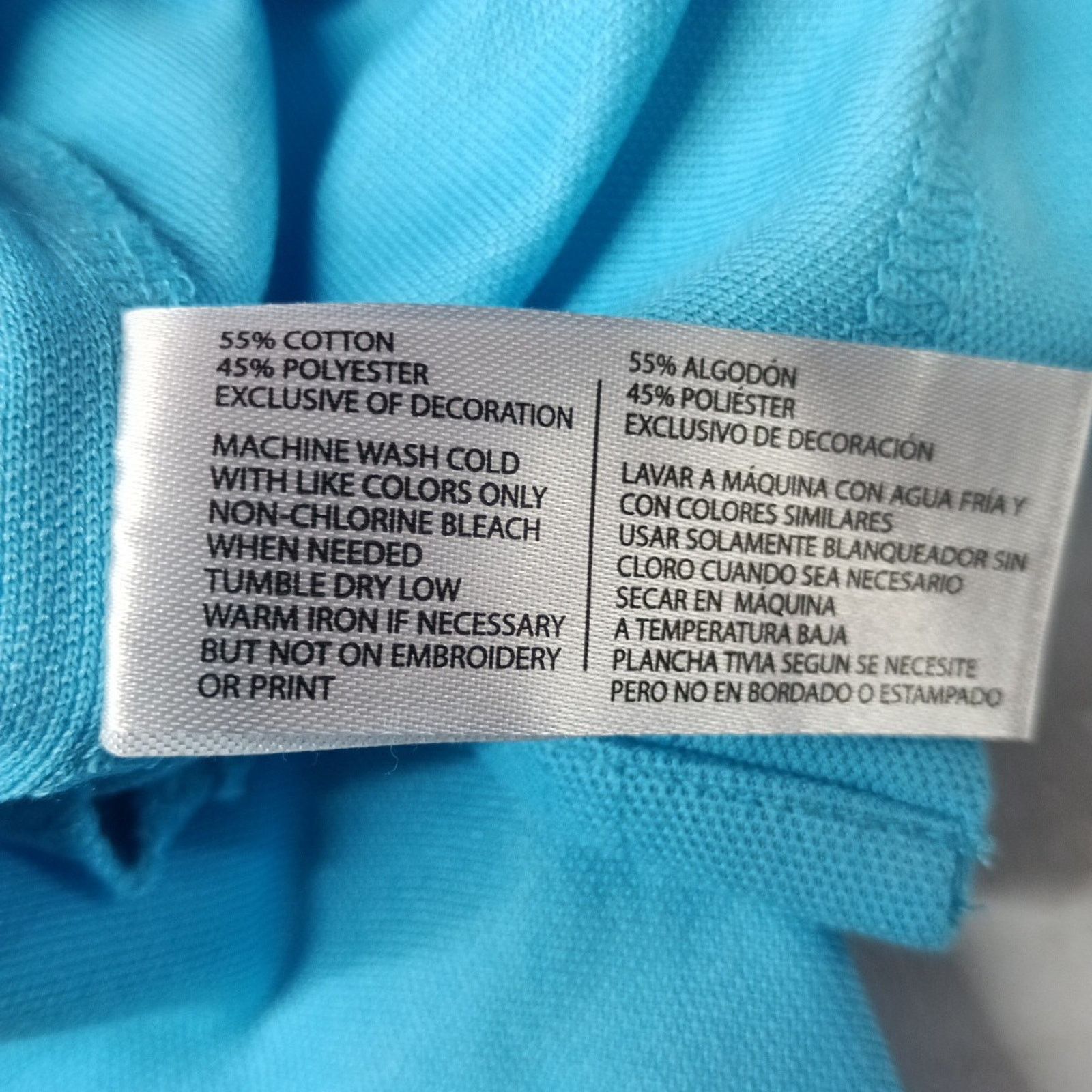 U.S. Polo Assn. U.S. Polo Assn. Pique Polo Shirt Men's Size 2XL River Blue Size US XXL / EU 58 / 5 - 7 Thumbnail