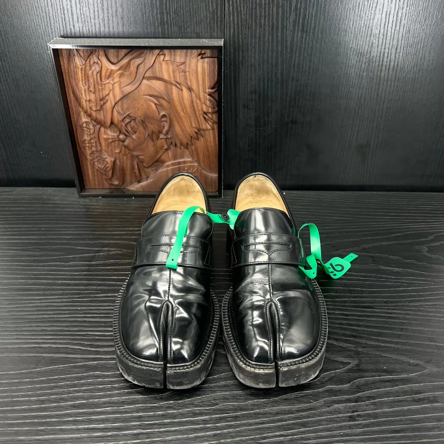 Maison Margiela Maison Margiela Tabi Black Leather 36 Boxed Near New Size US 5.5 / IT 35.5 - 5 Thumbnail