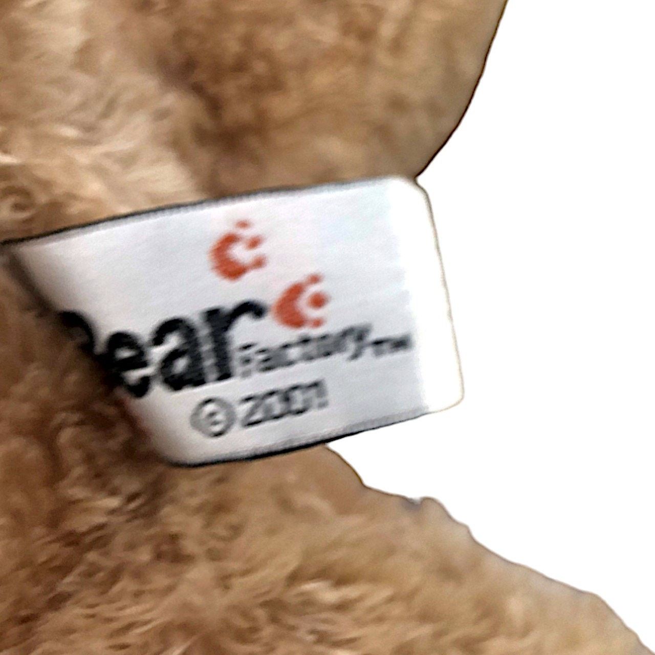 Vintage Bear Factory 2001 Plush Brown Puppy Dog Stuffed Animal Size ONE SIZE - 4 Thumbnail