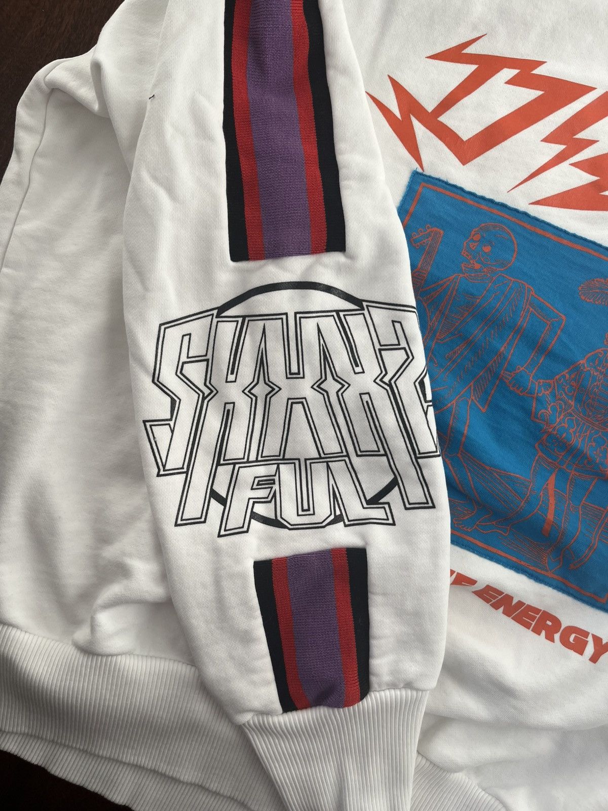 Diesel × Vintage Diesel Vintage Alternative Energy White Sweatshirt Small Size US S / EU 44-46 / 1 - 4 Thumbnail