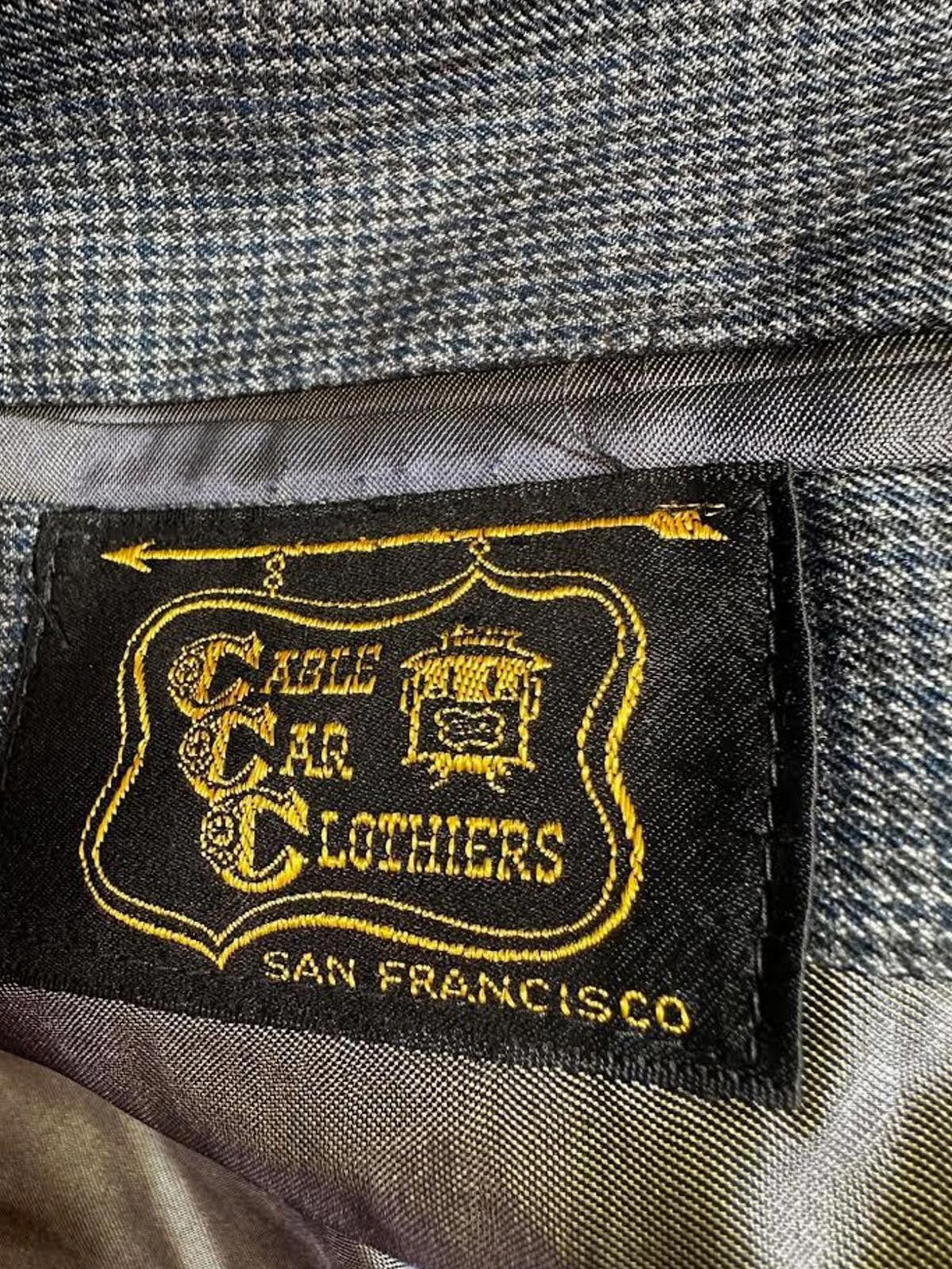 Other Vintage 1950s–60s Cable Car Clothiers Gray Wool Overcoat XL Size US XL / EU 56 / 4 - 3 Thumbnail
