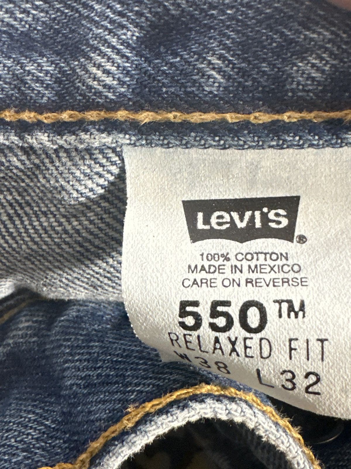 Levi's Levi’s 550 Relaxed 38/32 jeans Size US 38 / EU 54 - 8 Thumbnail