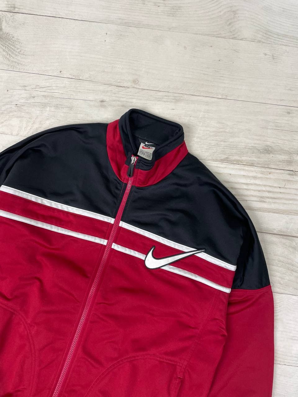 Nike Vintage Nike Big Swoosh Tracksuit Jacket and Pants 90s Y2K Size US M / EU 48-50 / 2 - 3 Thumbnail