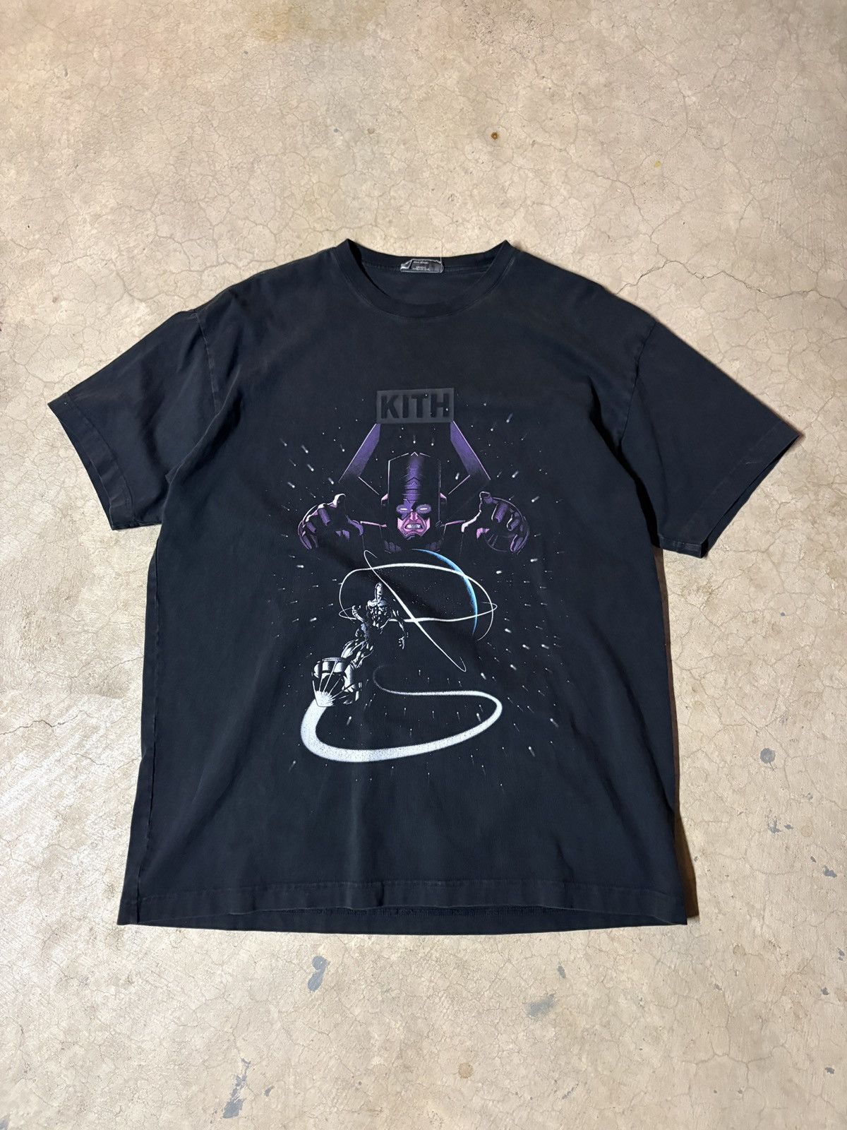 Kith Kith X Marvel World Destroyer Vintage Tee T-shirt Black Size US M / EU 48-50 / 2 - 1 Thumbnail