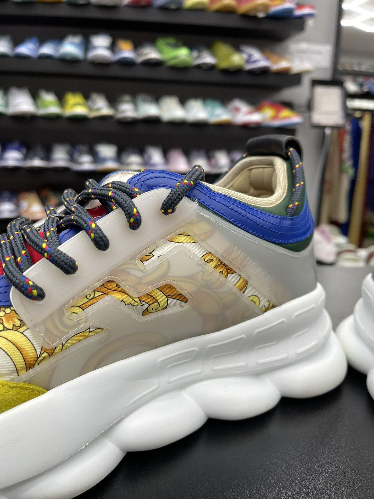 Versace Size 10US/43EU - Versace Chain Reactions Multi Color Size US 10 / EU 43 - 5 Thumbnail
