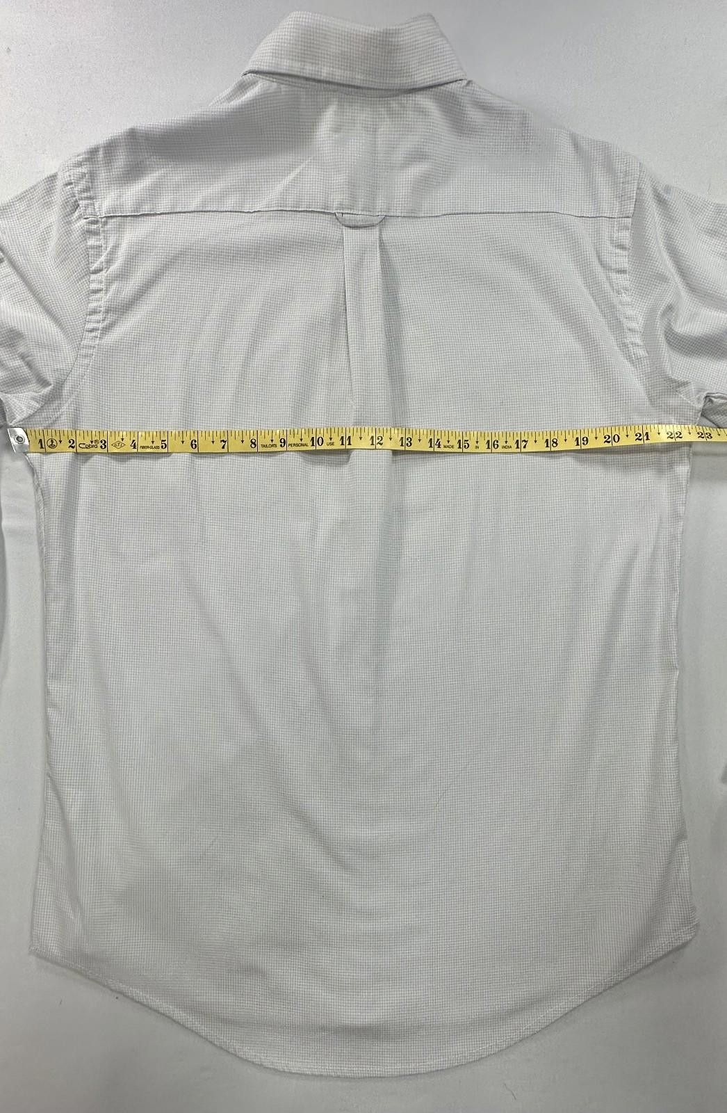 Izod Izod Cotton Blend Oxford Button Up Shirt Gray Men's Medium Size US M / EU 48-50 / 2 - 8 Thumbnail