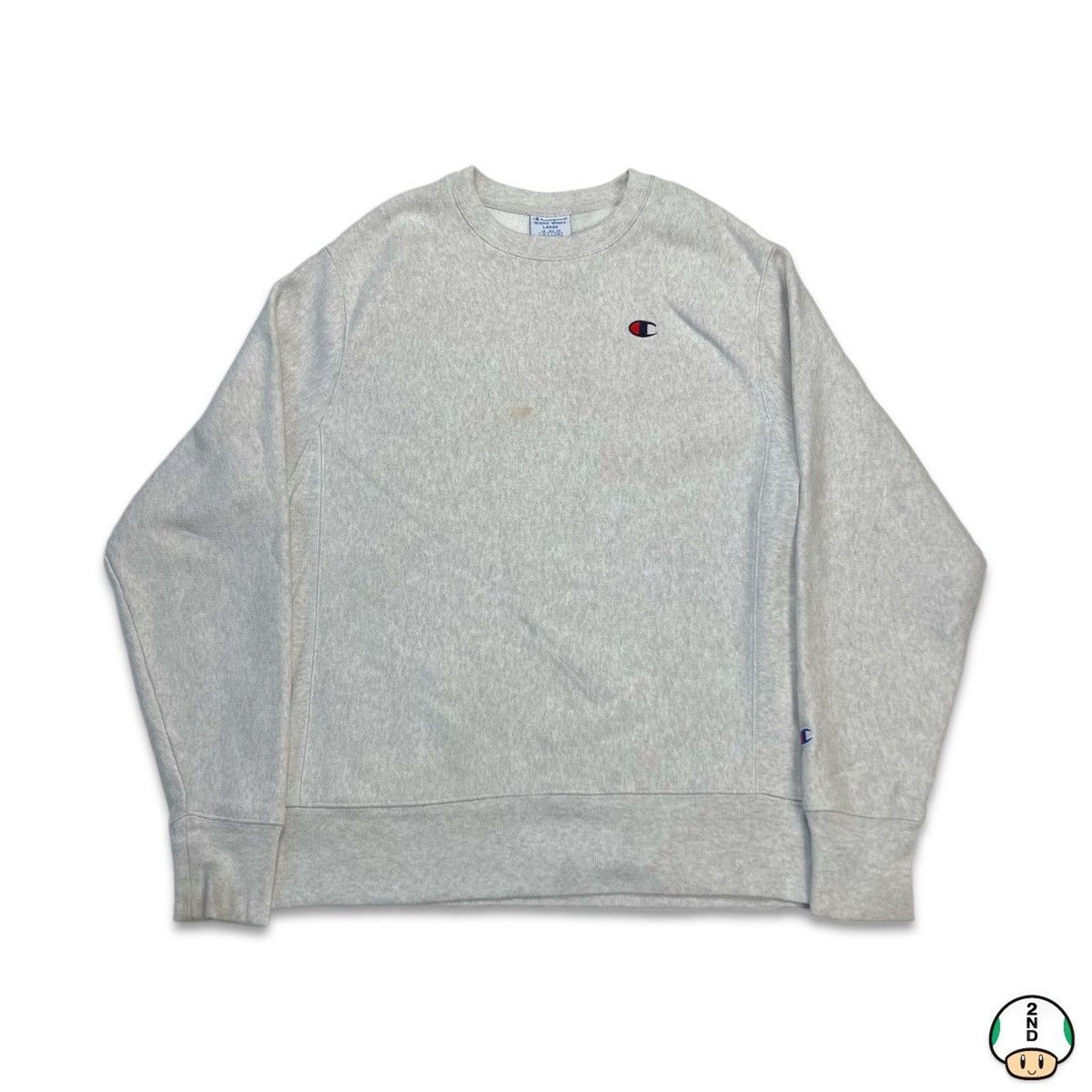 Champion × Vintage Champion Sweatshirt Large C Logo Reverse Weave Pullover Size US L / EU 52-54 / 3 - 1 Thumbnail