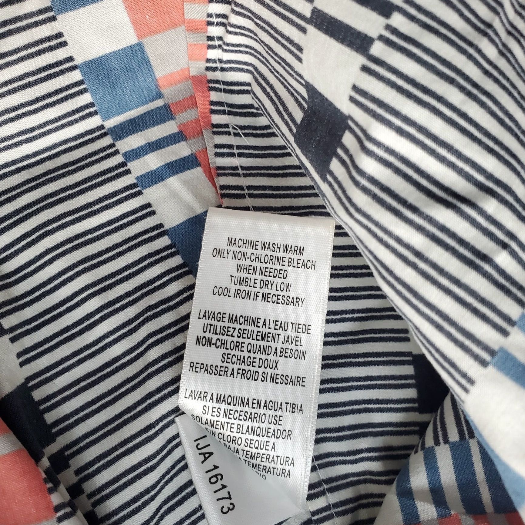 Bcbgmaxazria BCBGMAXAZRIA Tank Top Womens Multicolor Striped Spaghetti Straps Back Zip M Size M / US 6-8 / IT 42-44 - 5 Thumbnail