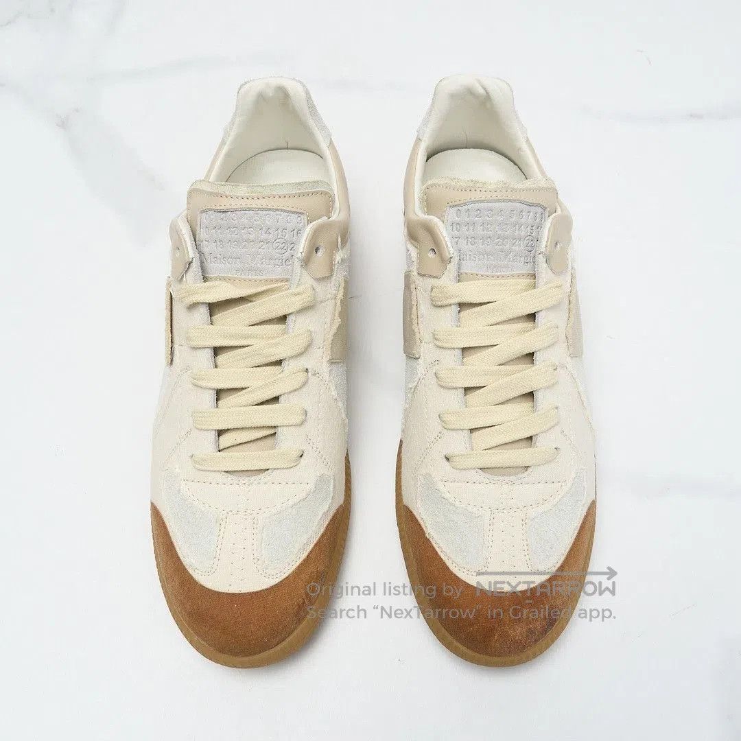 Maison Margiela Maison Margiela Men's Contrast Distressed Trainer. Size US 8 / EU 41 - 6 Thumbnail