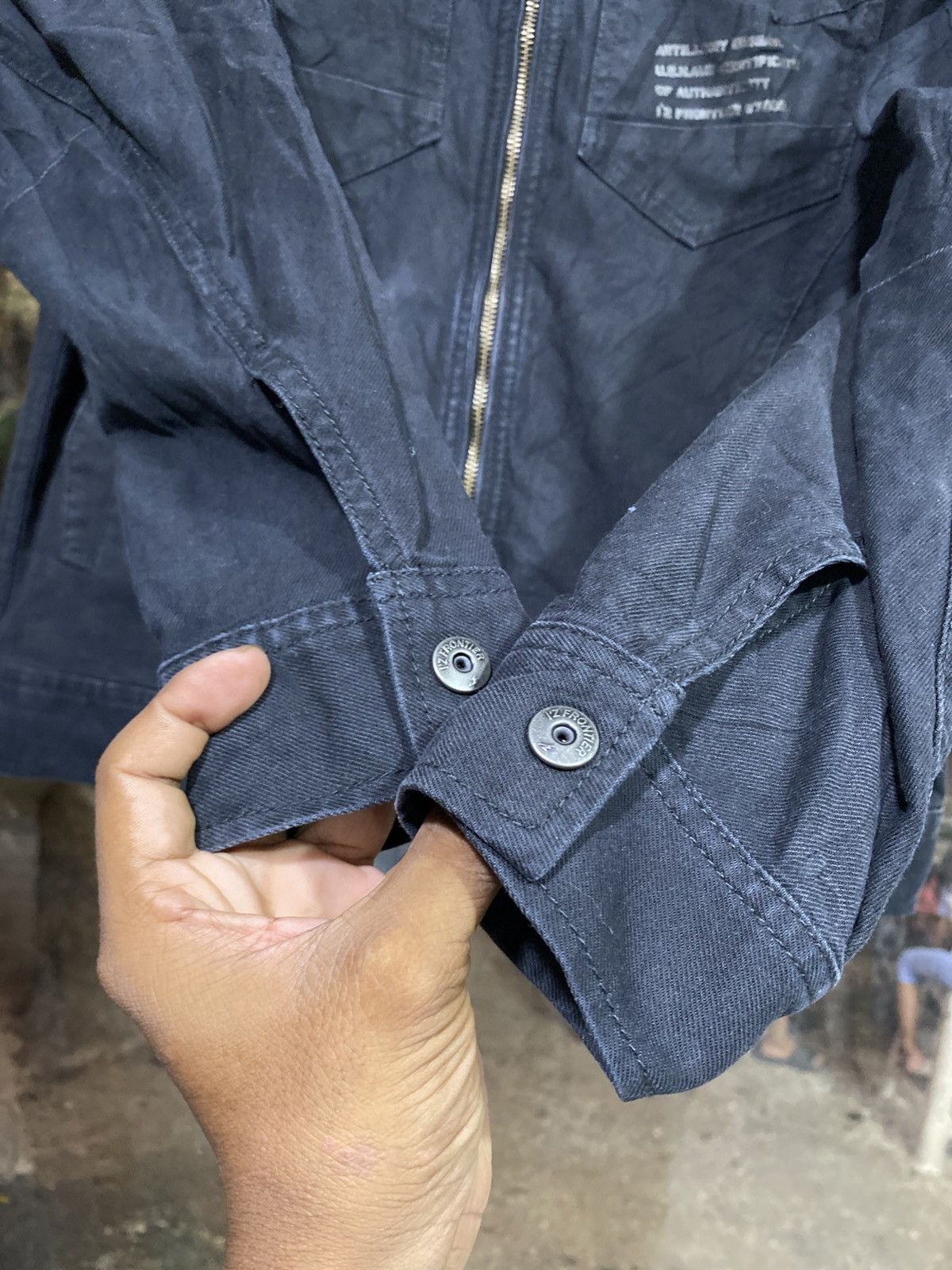 Japanese Brand I'Z Frontier Work Denim Jacket Size US M / EU 48-50 / 2 - 4 Thumbnail