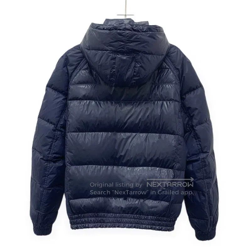 Dior Dior Dark blue hooded long-sleeved down jacket Size US M / EU 48-50 / 2 - 2 Thumbnail