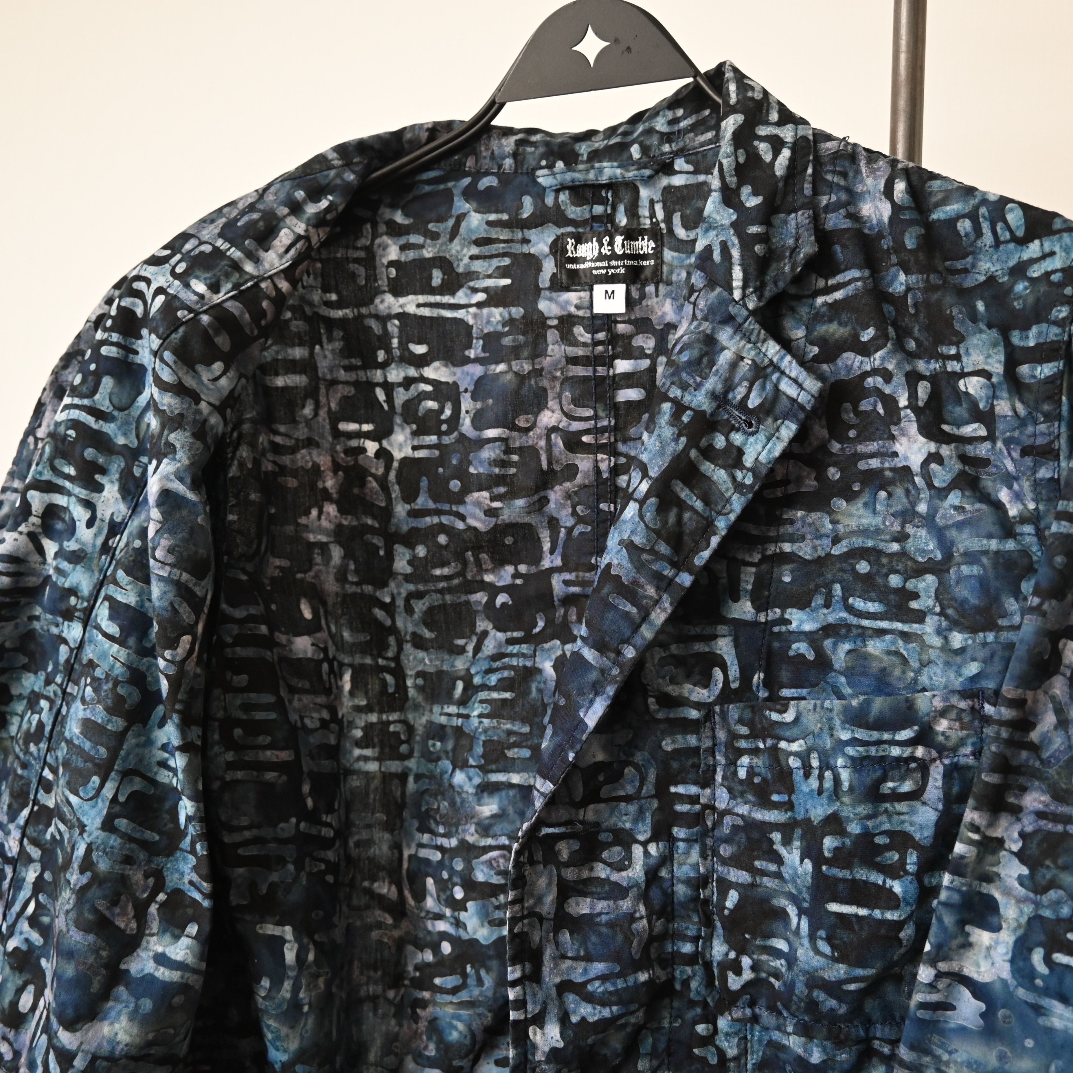 Rough & Tumble Rough & Tumble for Nepenthes batik tailored shirt jacket Size US S / EU 44-46 / 1 - 8 Thumbnail