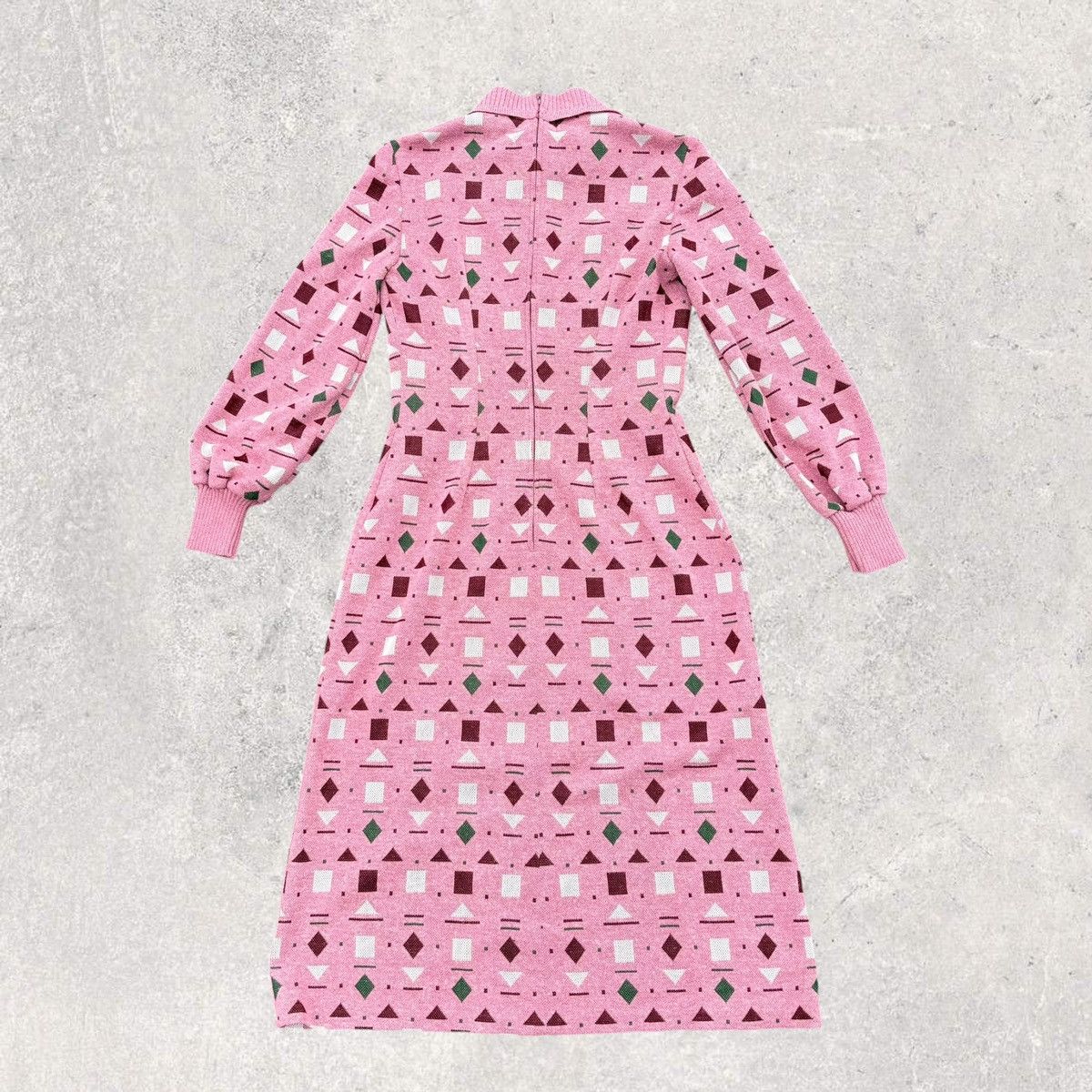 Bergdorf Goodman × Vintage 1960s Vintage Sweater Dress Size XL / US 12-14 / IT 48-50 - 2 Thumbnail